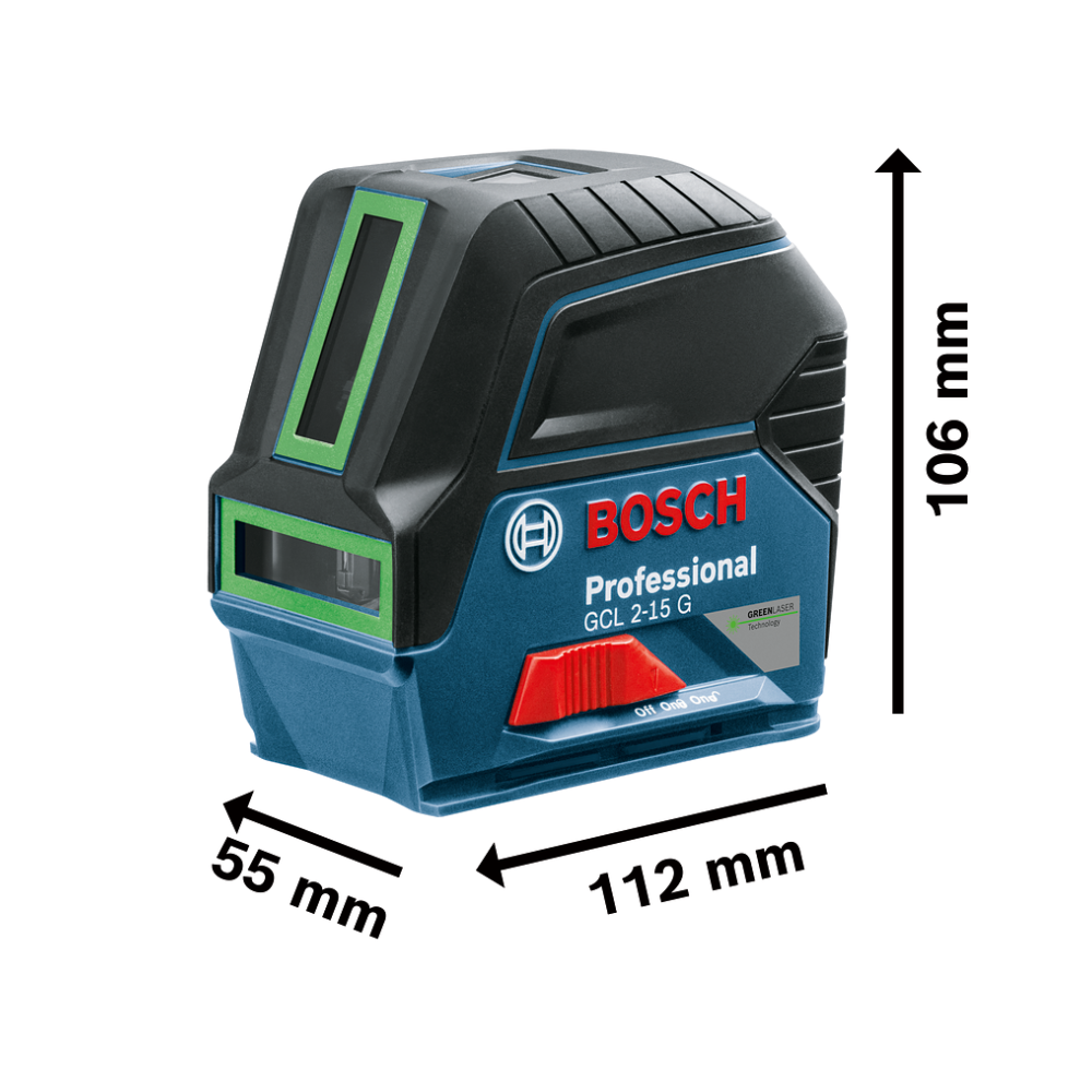 Nivel Laser Glc 2-15 G + Rm1 + Maletín Bosch – Ferrexpres